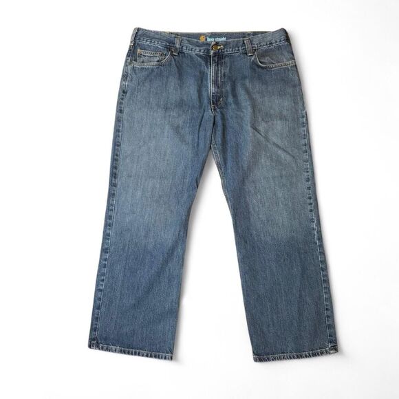 Carhartt Men's Blue Jeans - Picture 1 of 5